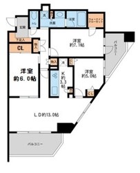 リーベスト西千葉の物件間取画像